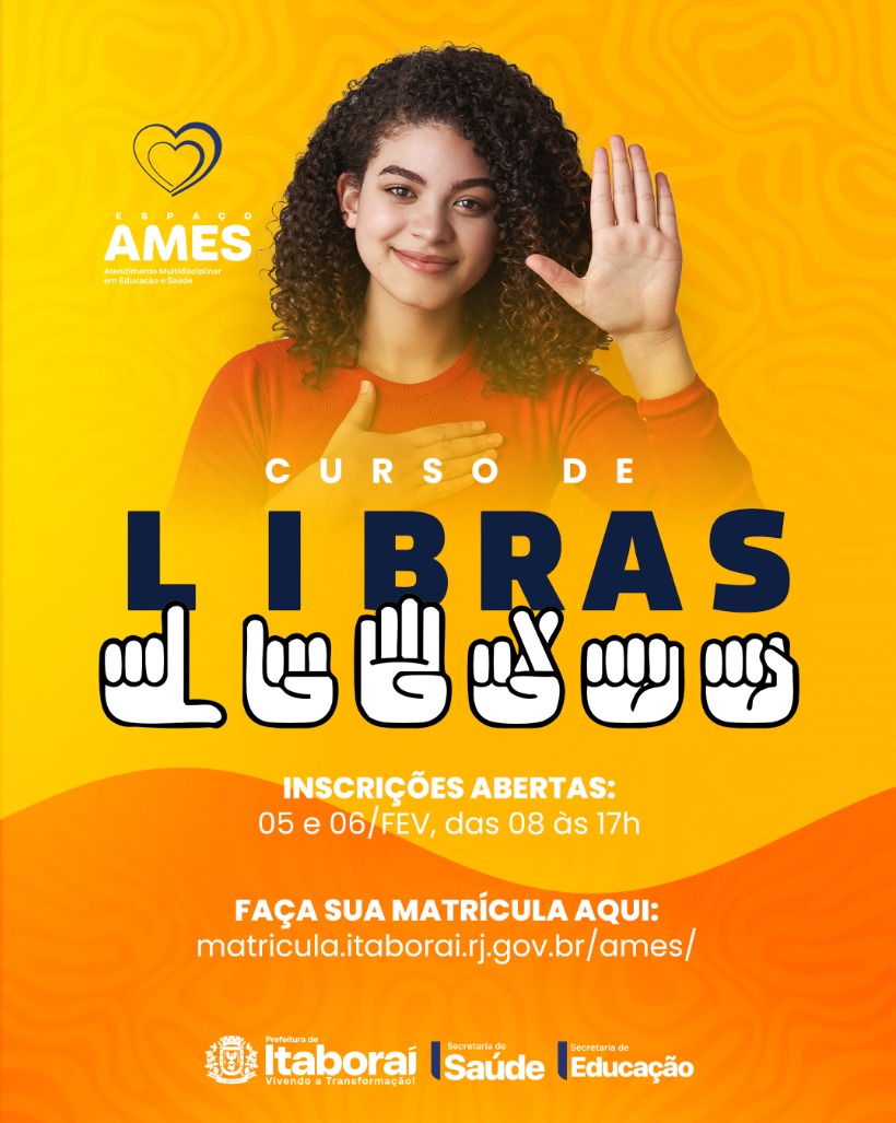 Prefeitura de Itaboraí abre inscrições para curso gratuito de Libras ...
