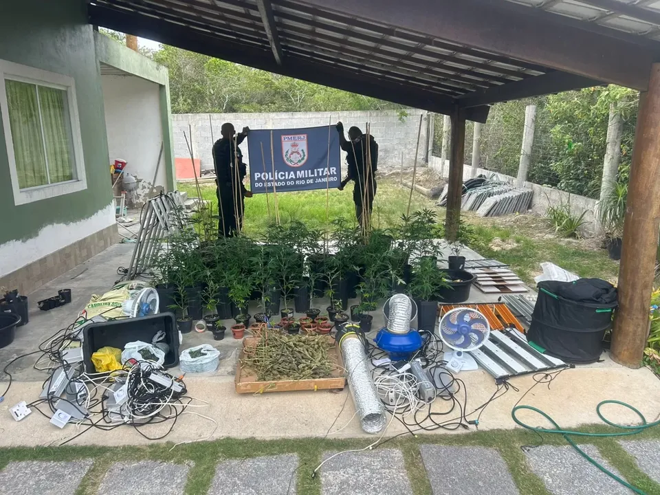 Todo o material foi levado para a 126ªDP (Cabo Frio)