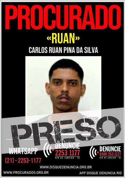 Carlos Ruam foi localizado e preso na Comunidade do Jacaré