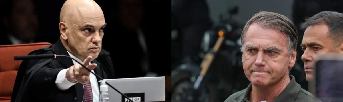 Moraes afirma que a defesa de Bolsonaro não entregou os novos embargos de declaração no prazo estipulado, que eram até a última segunda-feira (24)