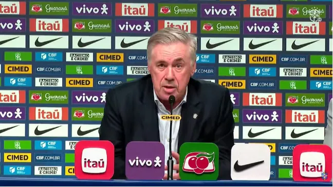 Ancelotti convocou os jogadores para amistosos neste mês de novembro