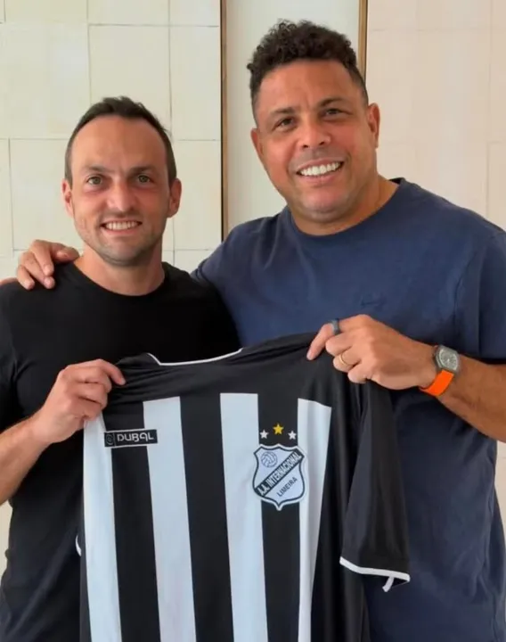 Enrico Ambrogini e Ronaldo são parceiros também na compra da Inter de Limeira