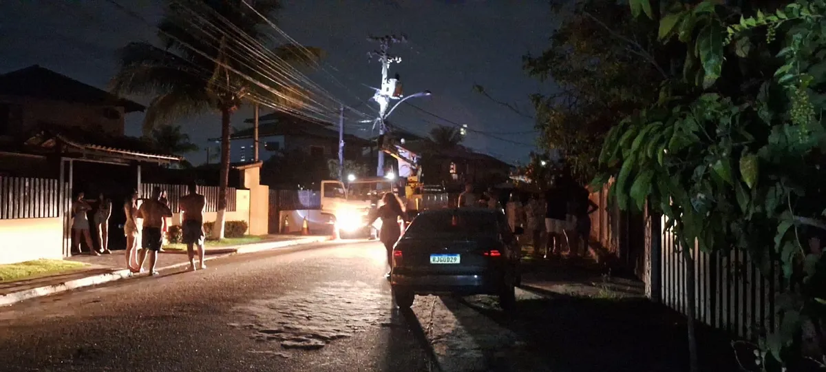 Ocorrências afetaram áreas onde estão localizadas as praias do Peró, Conchas, Brava e a Ilha do Japonês