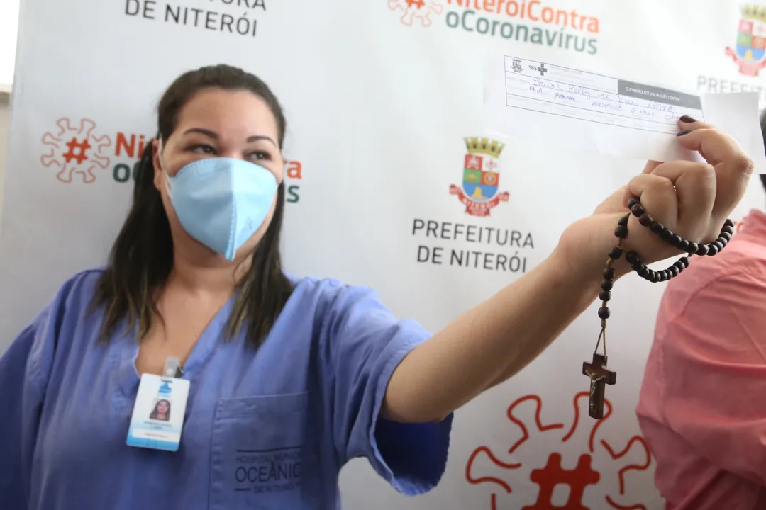 O município foi pioneiro no estado do Rio no início da vacinação