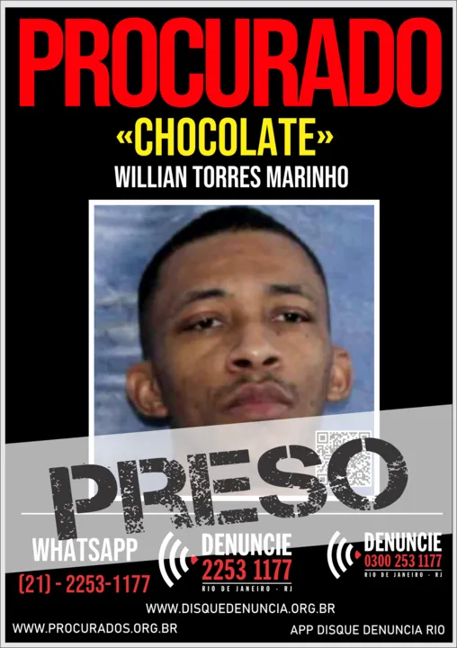 "Chocolate" é apontado como chefe do tráfico de drogas na comunidade do Cação