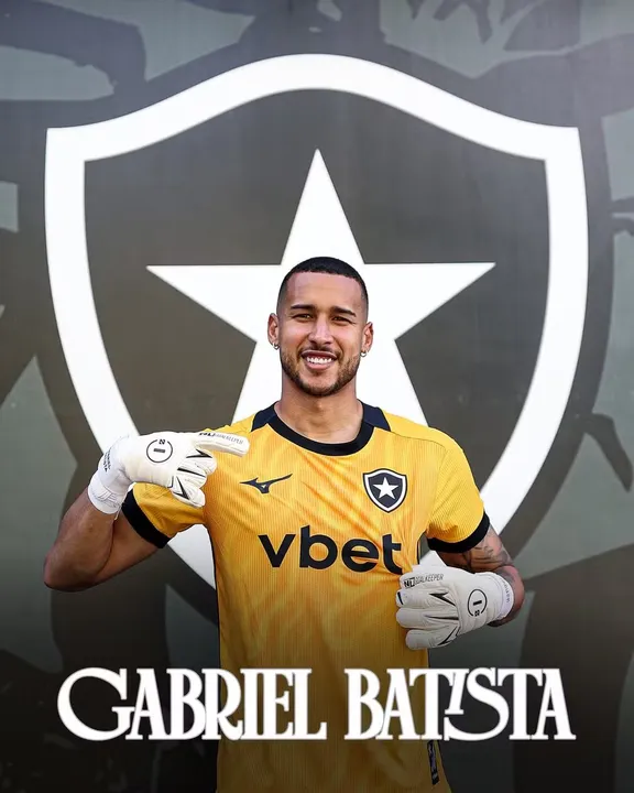 Gabriel Batista é o novo reforço do Botafogo