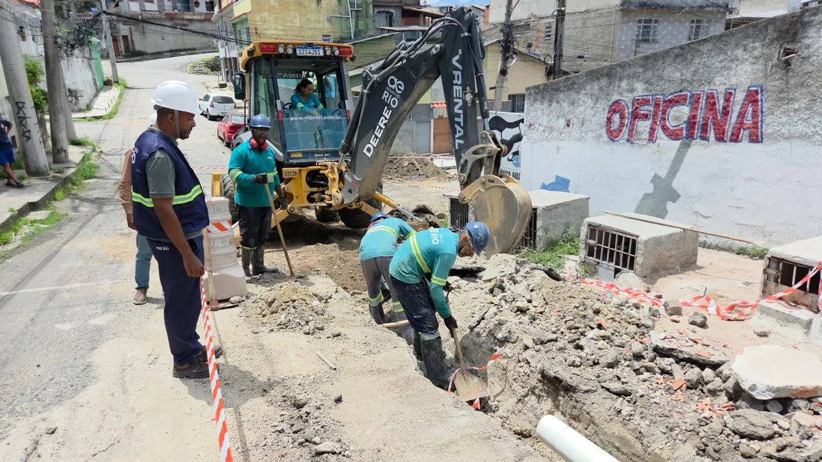 Diversas ruas estão sendo contempladas com novas redes