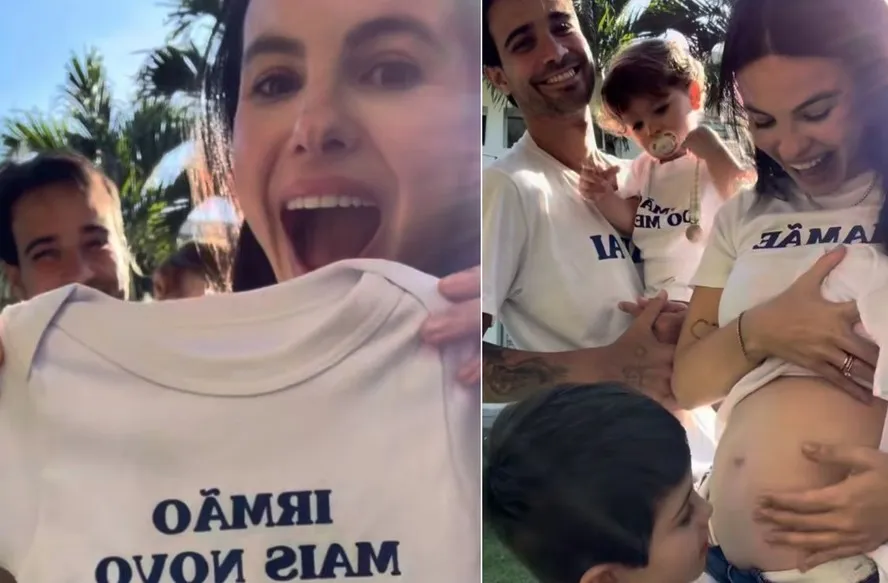 A atriz revelou que está grávida de 4 meses