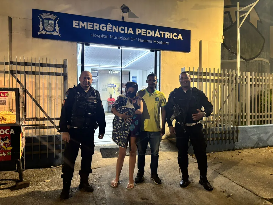 Bebê recém-nascido foi socorrido ao Hospital Pediátrico de Rio das Ostras