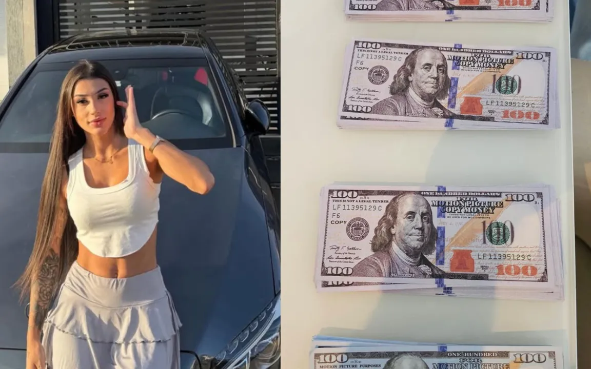 Polícia Civil apreende cerca de US$ 40 mil em notas cenográficas na casa de Bia Miranda