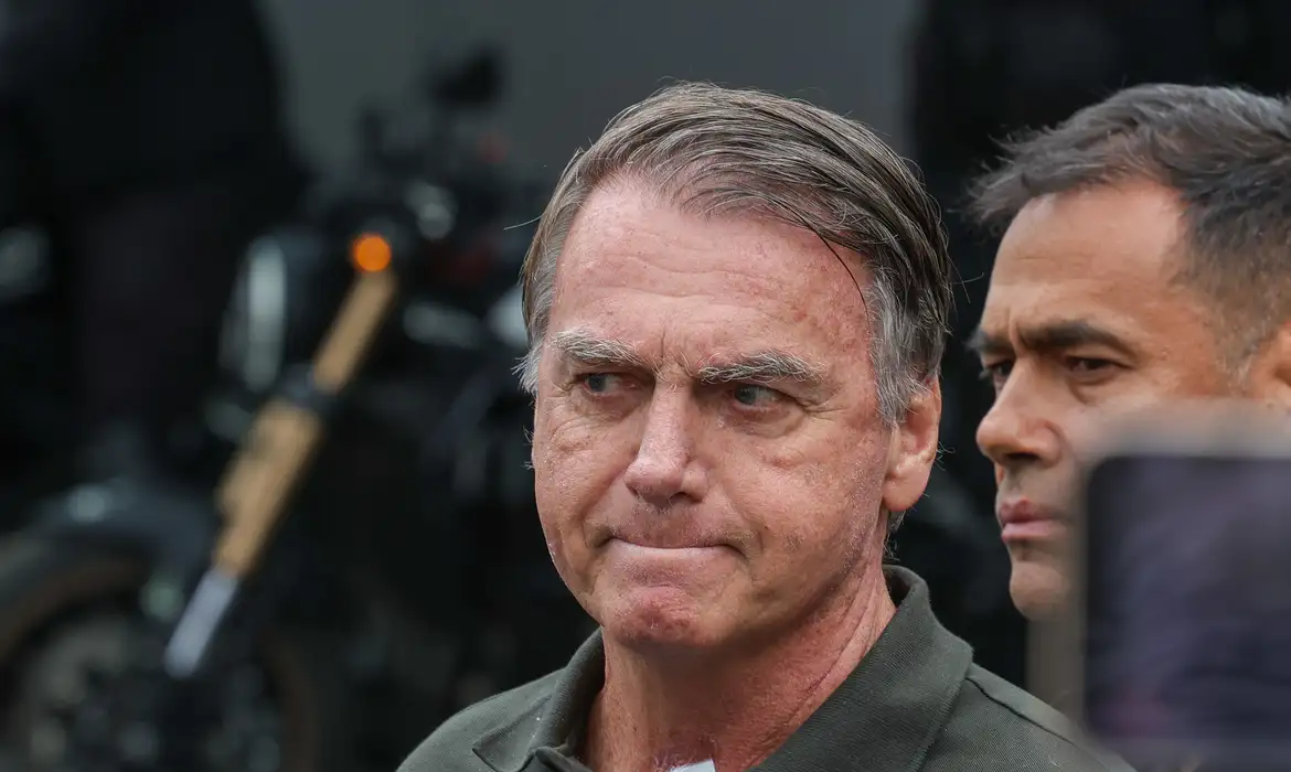O ex-presidente Jair Bolsonaro