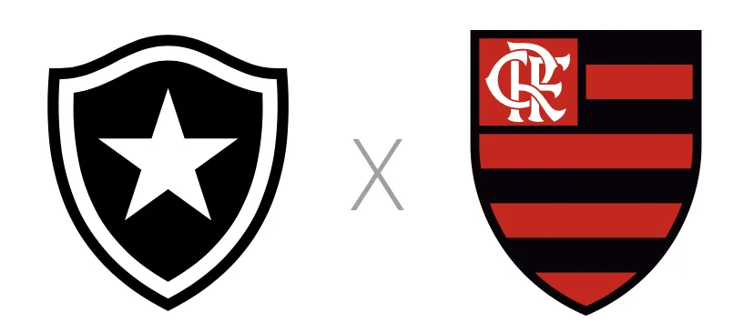 Botafogo e Flamengo duelam nesta quarta (15), pelo Campeonato Brasileiro