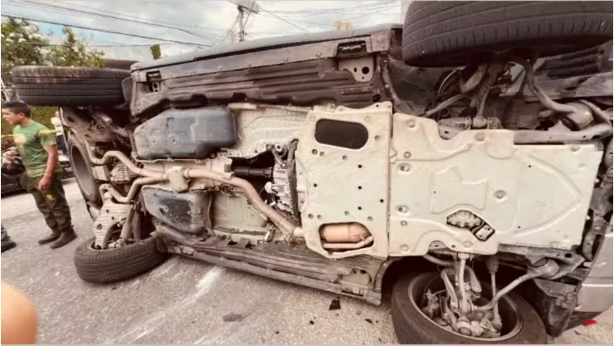 Deiveson Figueiredo sofre acidente de carro