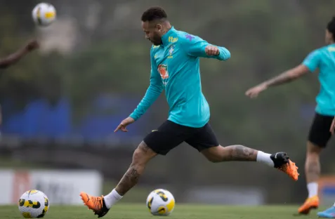 O jogador brasileiro está em tratamento de uma lesão de grau 2 na panturrilha direita desde que se apresentou na base de treinos da Seleção, no dia 27 de maio