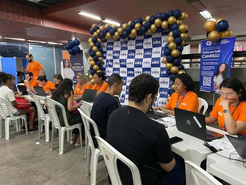 A iniciativa do CIEE é um projeto itinerante que percorre diferentes pontos do Rio