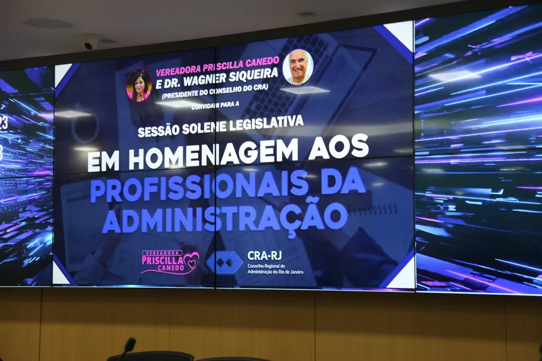 A homenagem reforça o reconhecimento do município à categoria, que inclusive tem o Dia do Administrador no calendário oficial de São Gonçalo