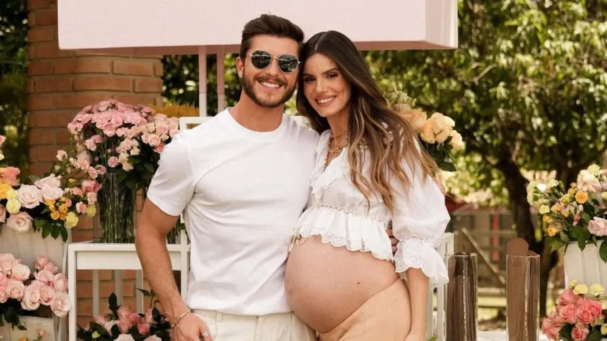 O casal espera a primeira filha