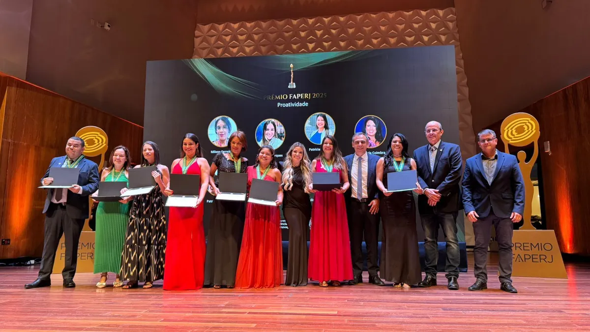 Pesquisadores, instituições, estudantes, empreendedores e representantes do ecossistema científico fluminense foram homenageados por suas contribuições para o avanço da ciência, da inovação e do desenvolvimento tecnológico no estado