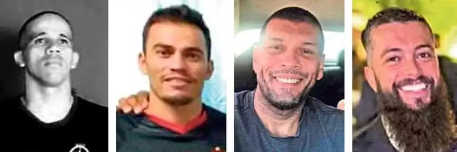 Governador presta homenagem aos quatro agentes das Polícias Civil e Militar que morreram durante a ação nos complexos da Penha e do Alemão, que também deixou 15 policiais feridos