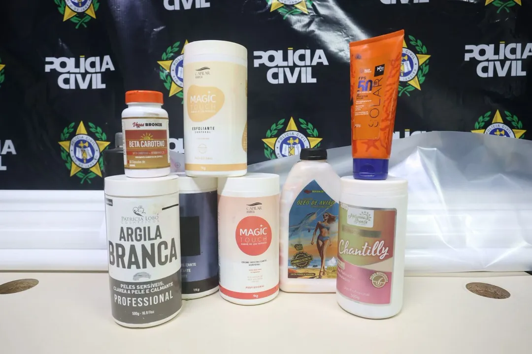 O local tinha a prestação clandestina de serviço de bronzeamento artificial
