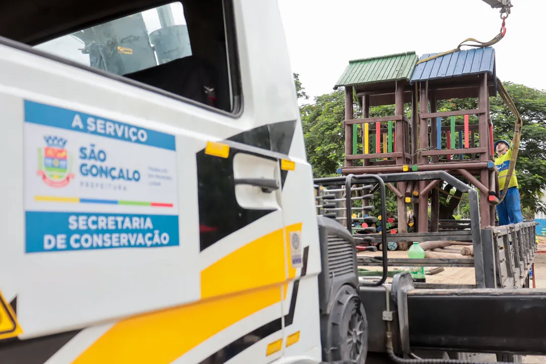 A Secretaria de Desenvolvimento Urbano da Prefeitura de São Gonçalo está à frente dos trabalhos, que têm previsão de duração de sete meses