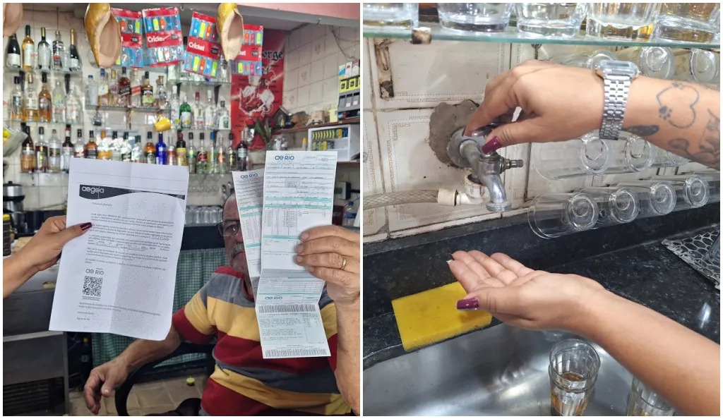 Segundo os comerciantes, mesmo diante do problema, as contas não param de chegar