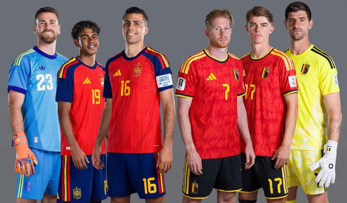 Partida entre Espanha e Bélgica acontece às 16h (Brasília)