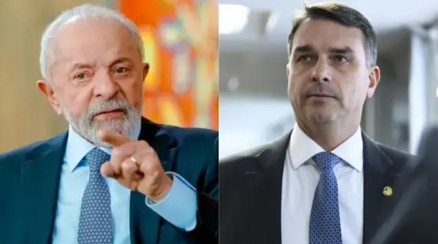 Lula voltou a crescer e Flávio Bolsonaro caiu na pesquisa