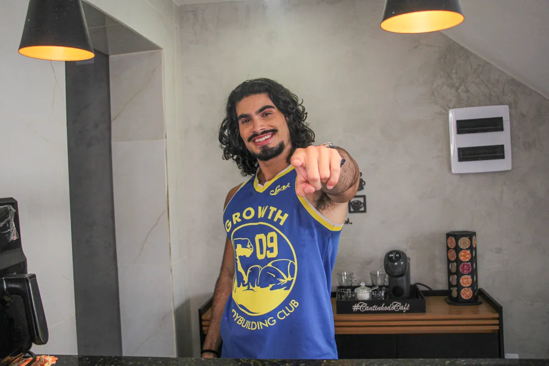 O influenciador Paulo Victor de Melo cativou seu público com seus bordões e personagens