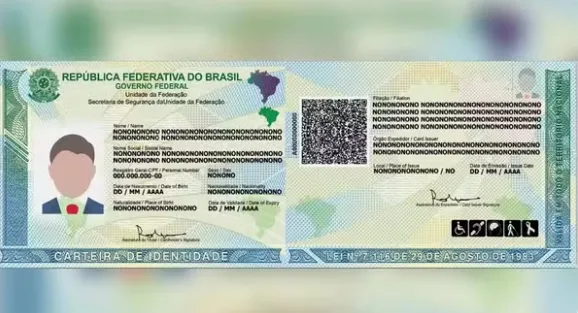 A Carteira de Identidade Nacional utiliza o CPF como único número de identificação