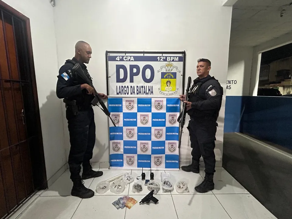 A ocorrência foi registrada e os presos permaneceram à disposição da Justiça