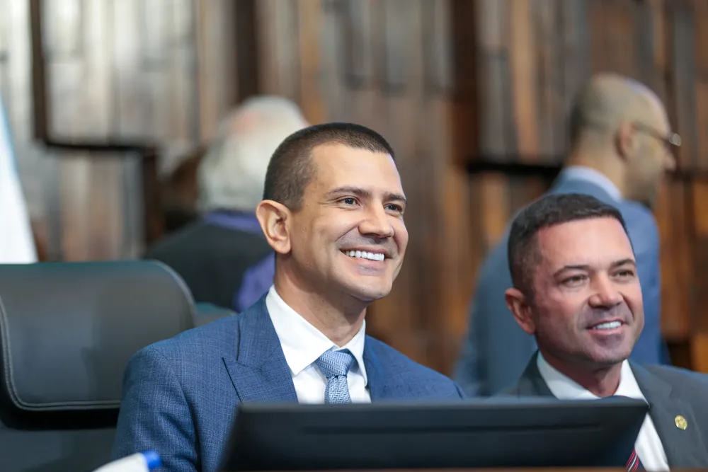 O deputado estadual Douglas Ruas (PL) foi eleito presidente da Alerj e quer assumir o governo do Estado