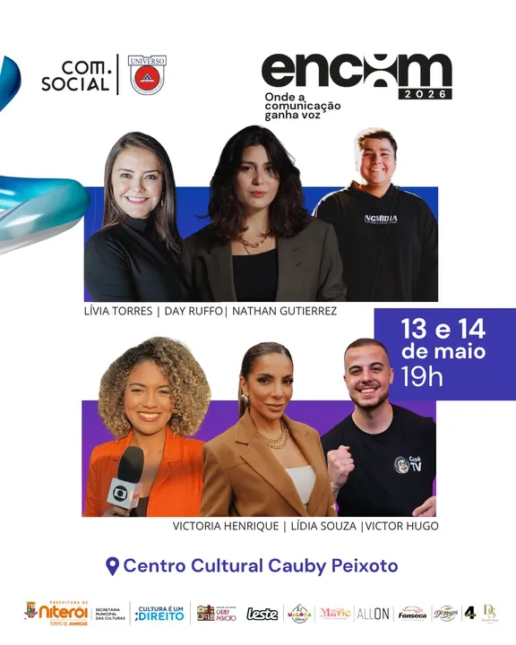 Evento acontece na próxima quarta (13) e quinta-feira (14), no Centro Cultural Cauby Peixoto