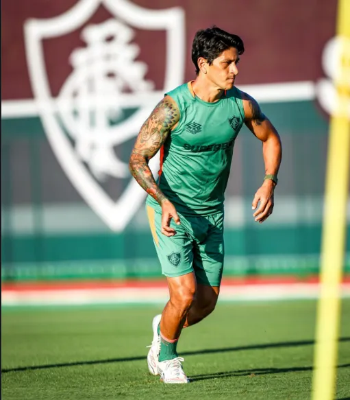 Germán Cano, o artilheiro do tricolor carioca na temporada passada