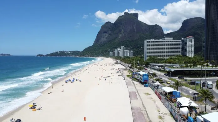 O fim de semana vai ser agitado na Praia de São Conrado