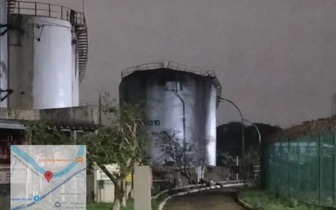 O trio realizava um serviço de manutenção quando a explosão aconteceu