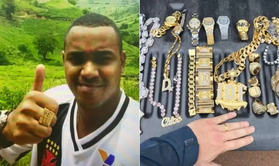 Álvaro Malaquias Santa Rosa, de 38 anos, conhecido como Peixão, um dos traficantes mais procurados do Rio de Janeiro