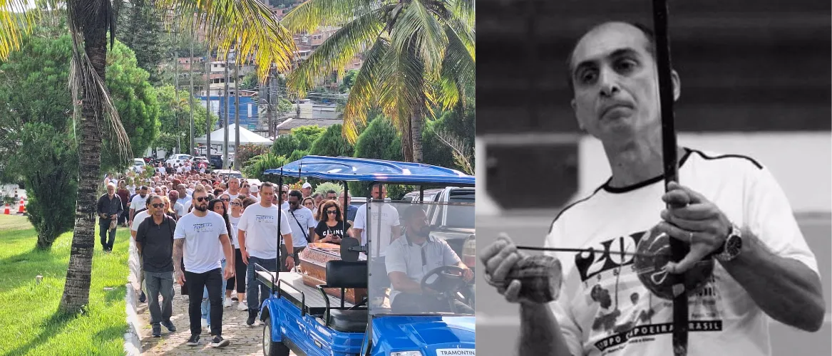 Imagem ilustrativa da imagem Familiares, amigos e alunos dão último adeus ao mestre Paulinho Sabiá