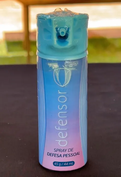 O Defensor é o primeiro spray na versão espuma disponível no mercado para uso civil