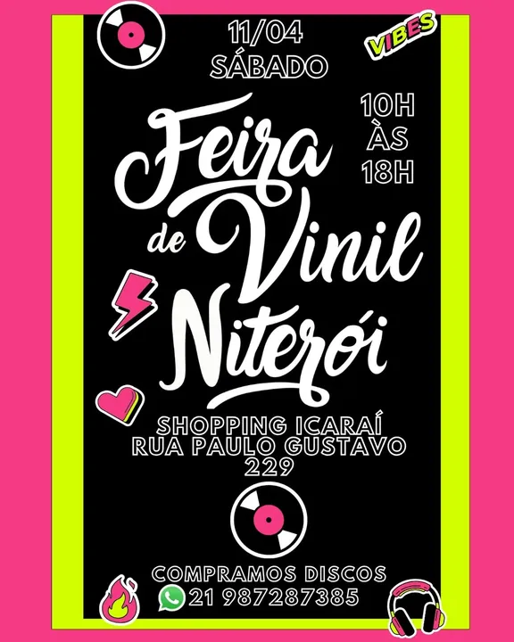 Entrada para a feira é gratuita