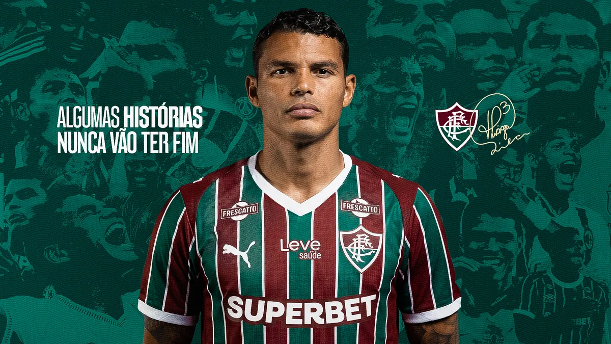 Anúncio de retorno do zagueiro Thiago Silva ao Fluminense