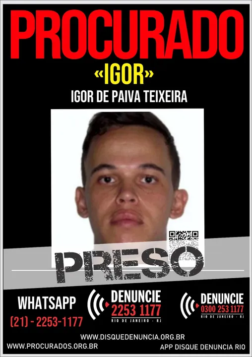 Ele estava foragido desde 10 de setembro de 2025