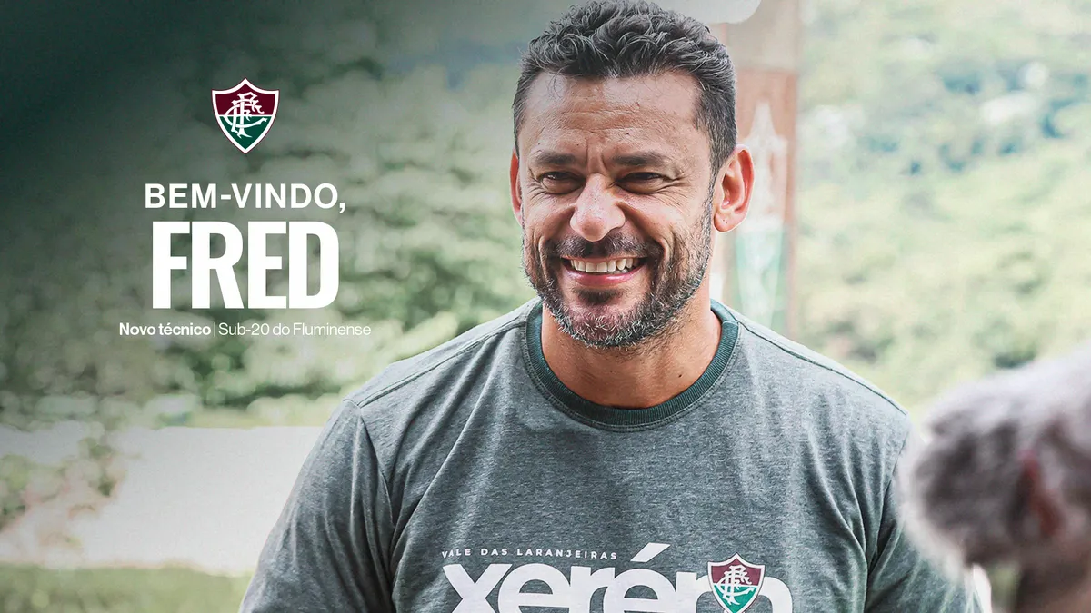 Fred assume o comando da equipe sub-20 no próximo dia 3 de agosto