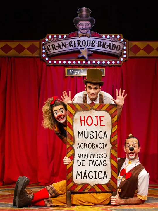Espetáculo ''Grand Cirque Brado''chega ao Rio, com apresentações em quatro unidades do Sesc