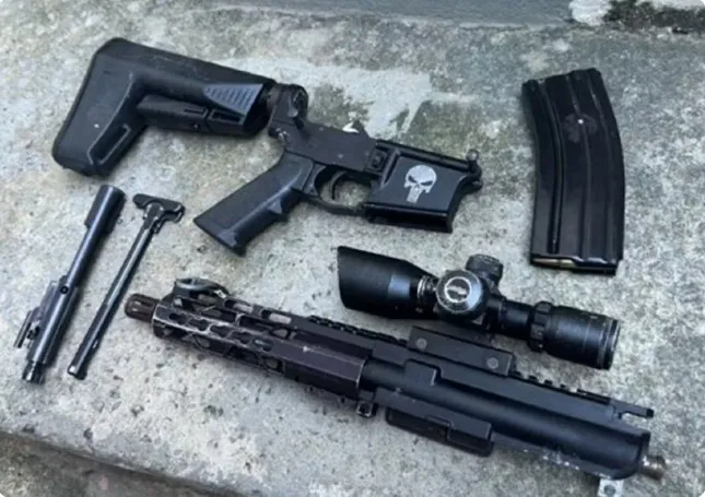 Armamento apreendido durante operação