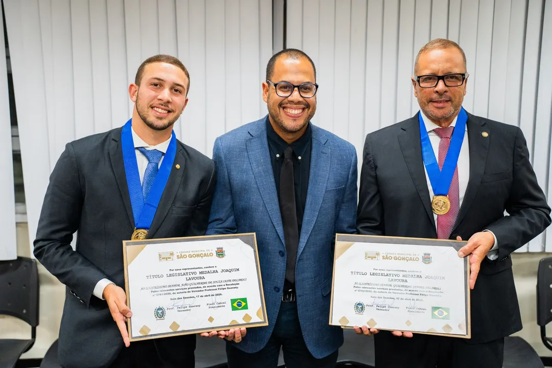 Família Delaroli recebe maior homenagem do Legislativo de São Gonçalo