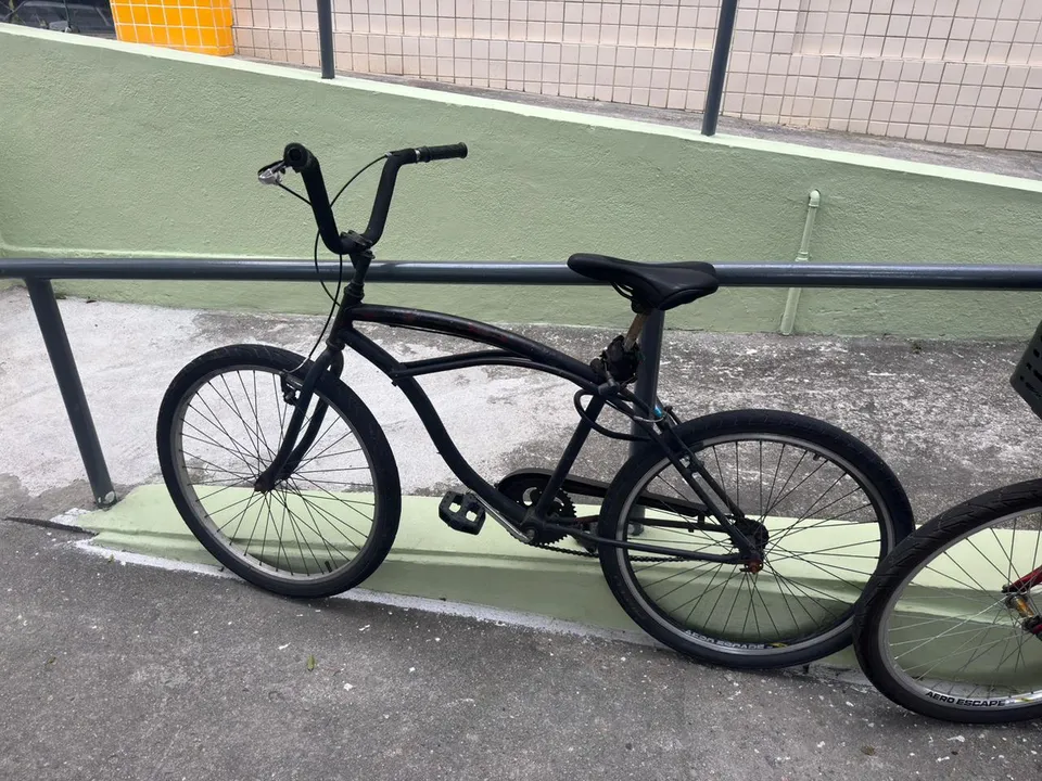 A bicicleta foi recuperada e devolvida à vítima