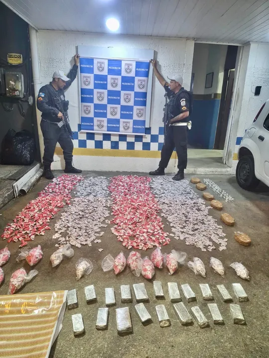 Os policiais perceberam um forte odor de entorpecente vindo do interior do automóvel