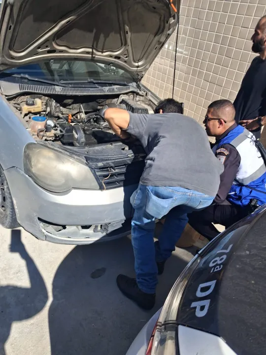 A identificação do motor furtado contou com o trabalho técnico especializado do Grupo de Identificação Veicular (GIV) da Polícia Rodoviária Federal em Niterói