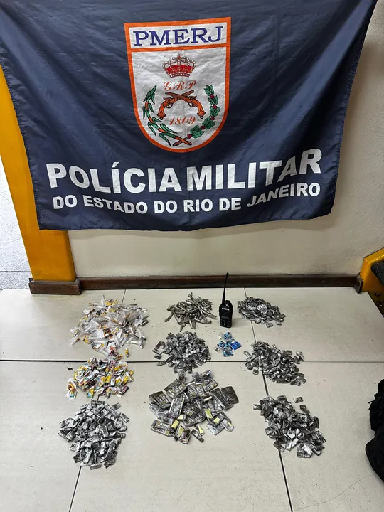 Foram apreendidas 680 trouxinhas de maconha